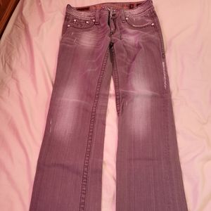 Rock Revival Gray Jeans